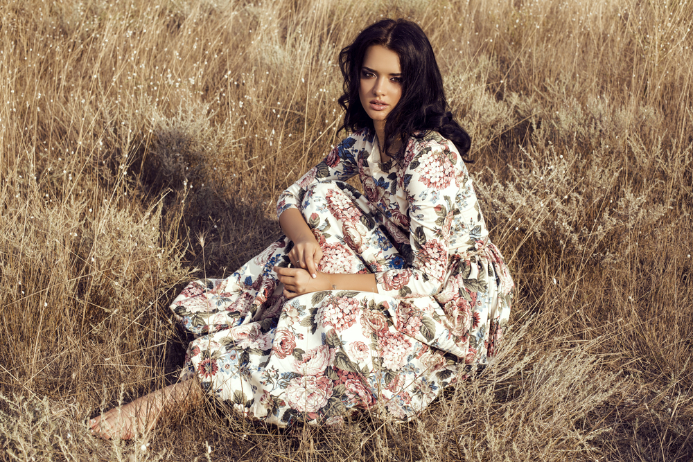 robe fleurie