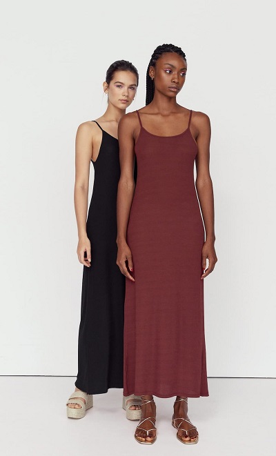 robe midi dos nu