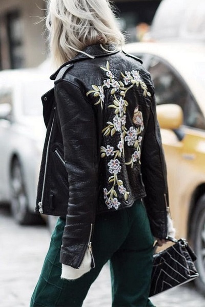 blouson femme moto