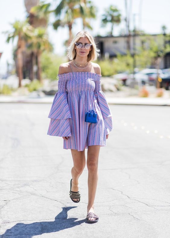 robe violette lilas