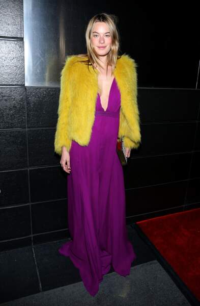 robe violette