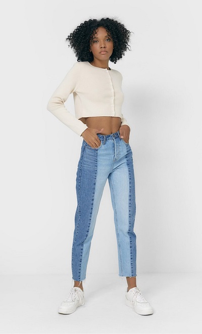 jean patchwork