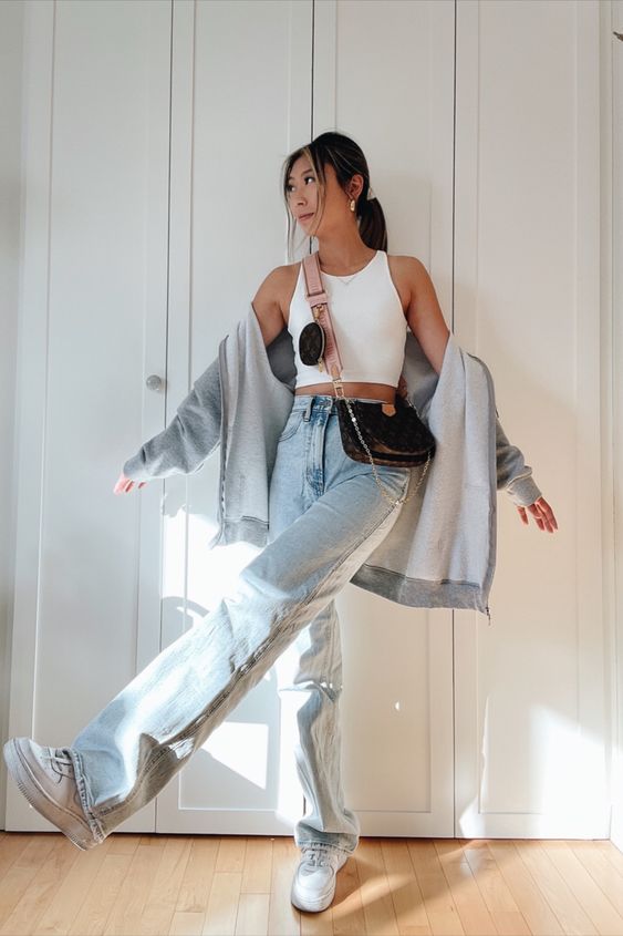 Air Force One avec un jean
