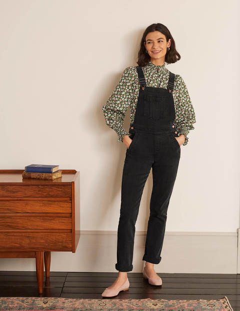 salopette jeans noire