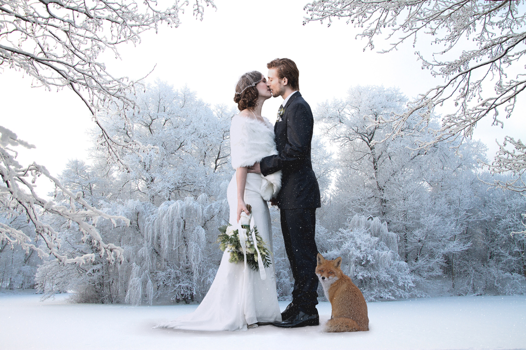 quelle tenue de mariée mariage hiver