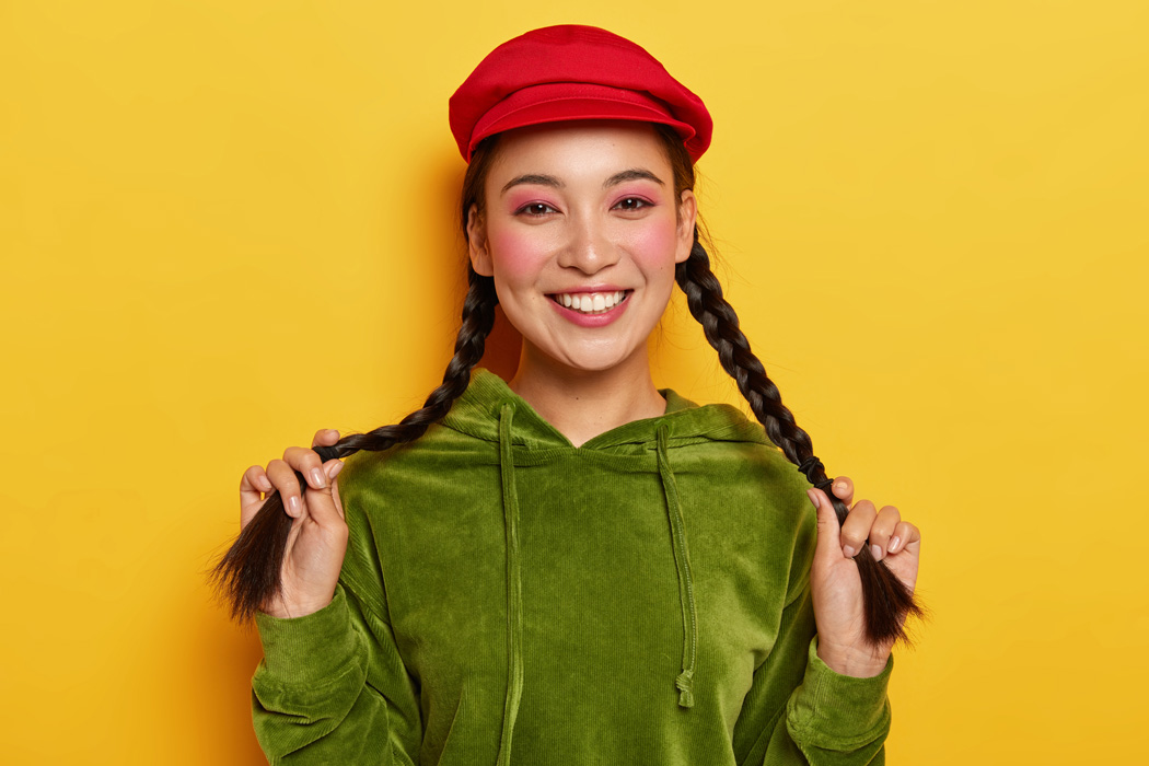 casquette plate femme