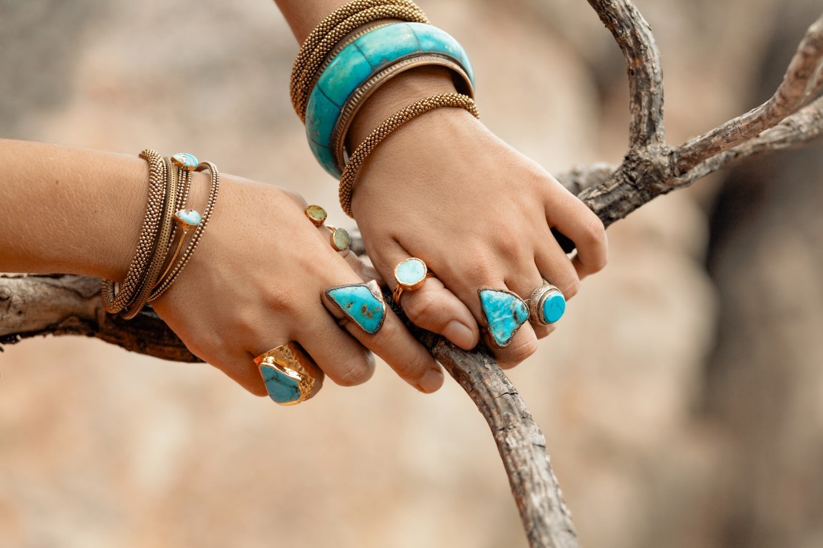 bague pierre naturelle