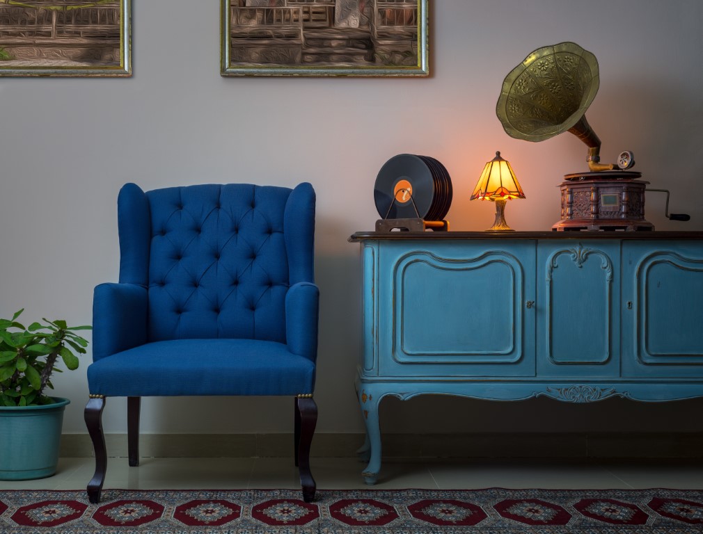 décoration vintage colorée mélnge de styles