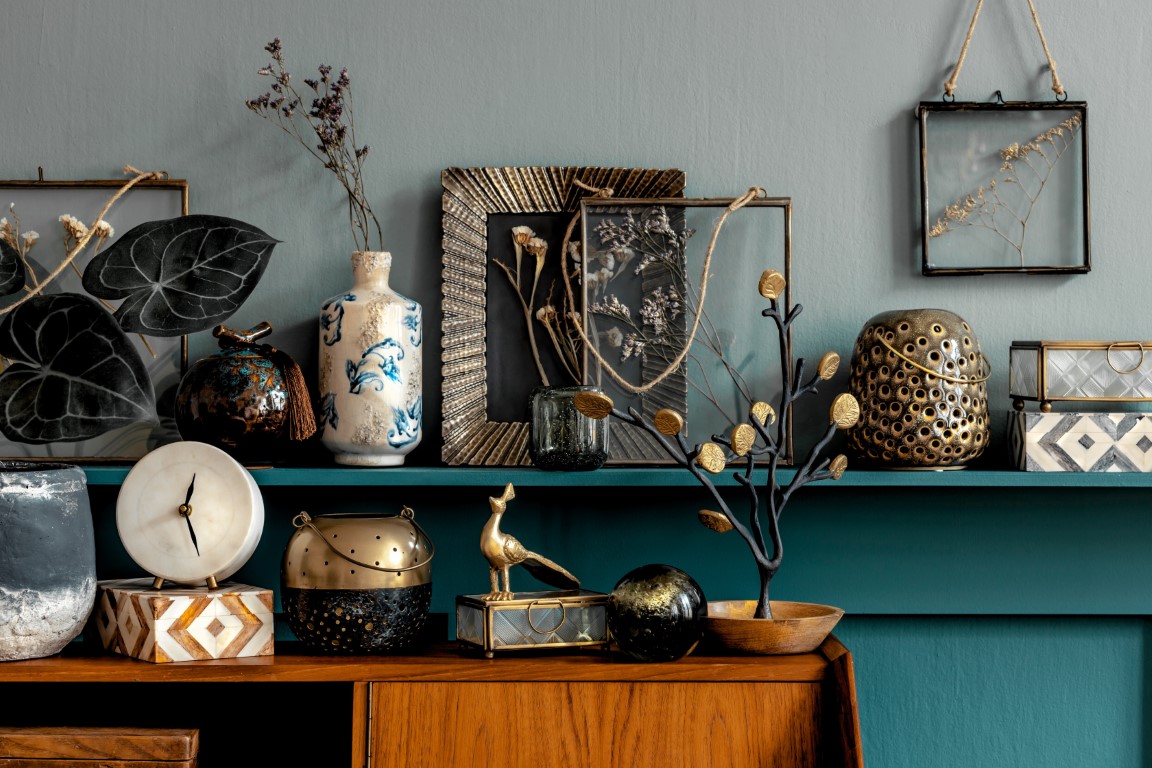 décoration retro bibelots chinés