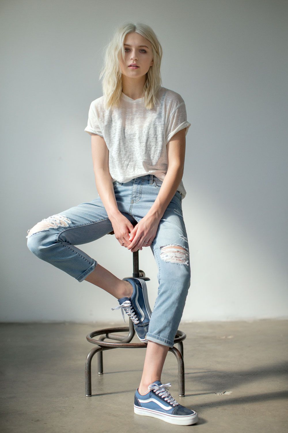 porter vans bleu