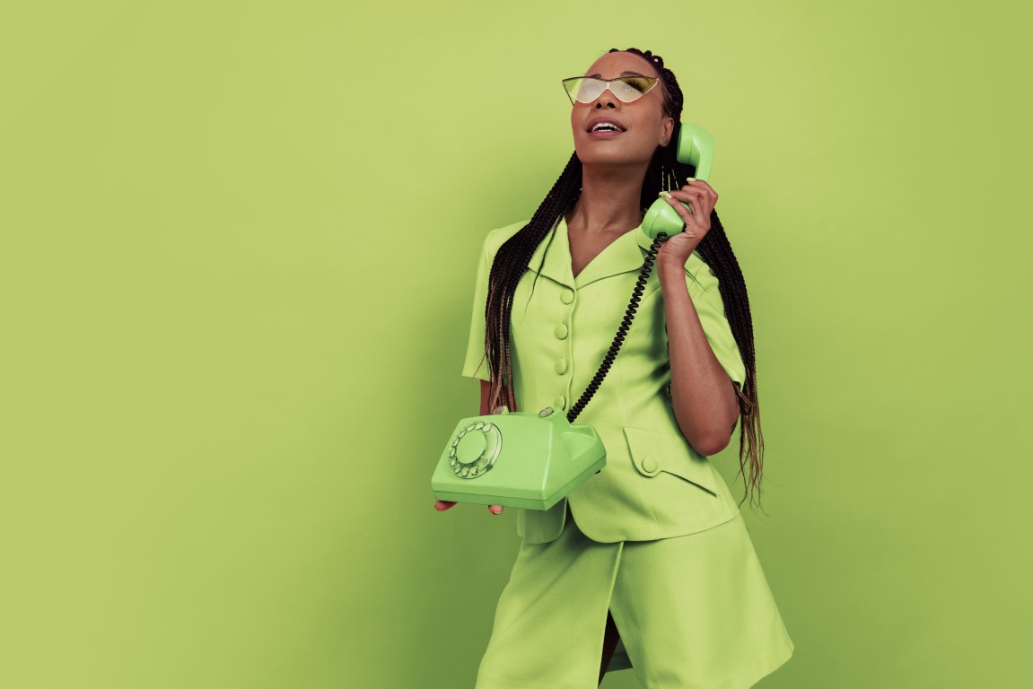 tenue monichrome verte pomme