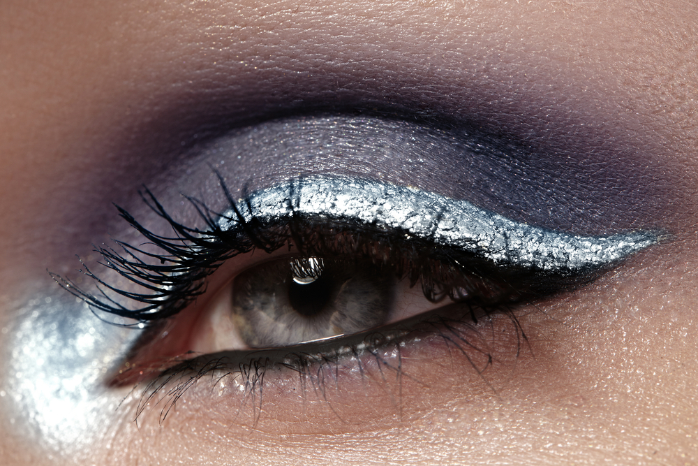 Eyeliner pailleté silver