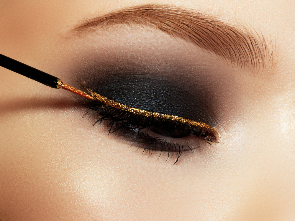 eyeliner pailleté