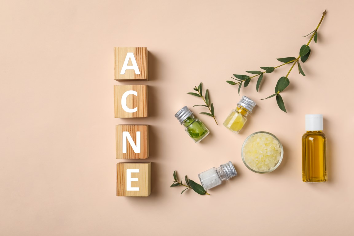 huile de beauté chanvre acné