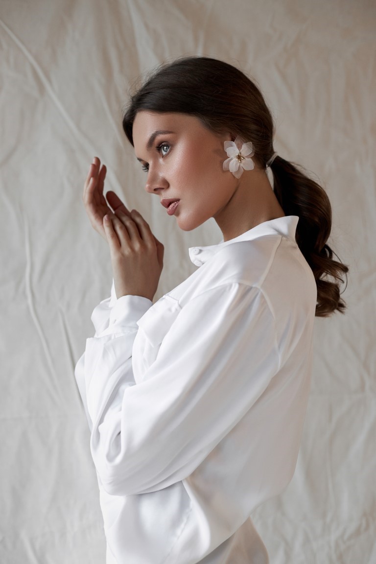 boucles oreille fleurs