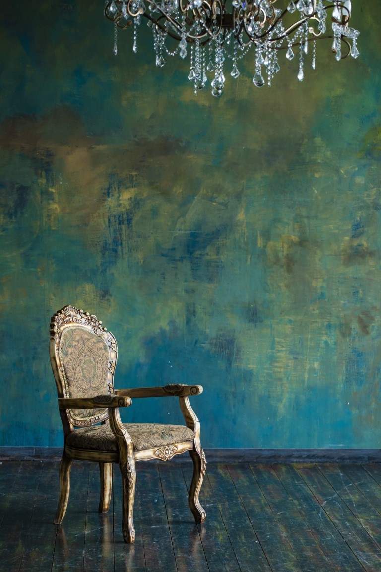 papier peint style van gogh
