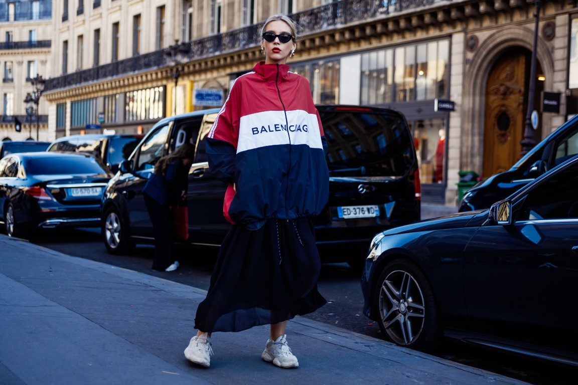 kway femme balenciaga