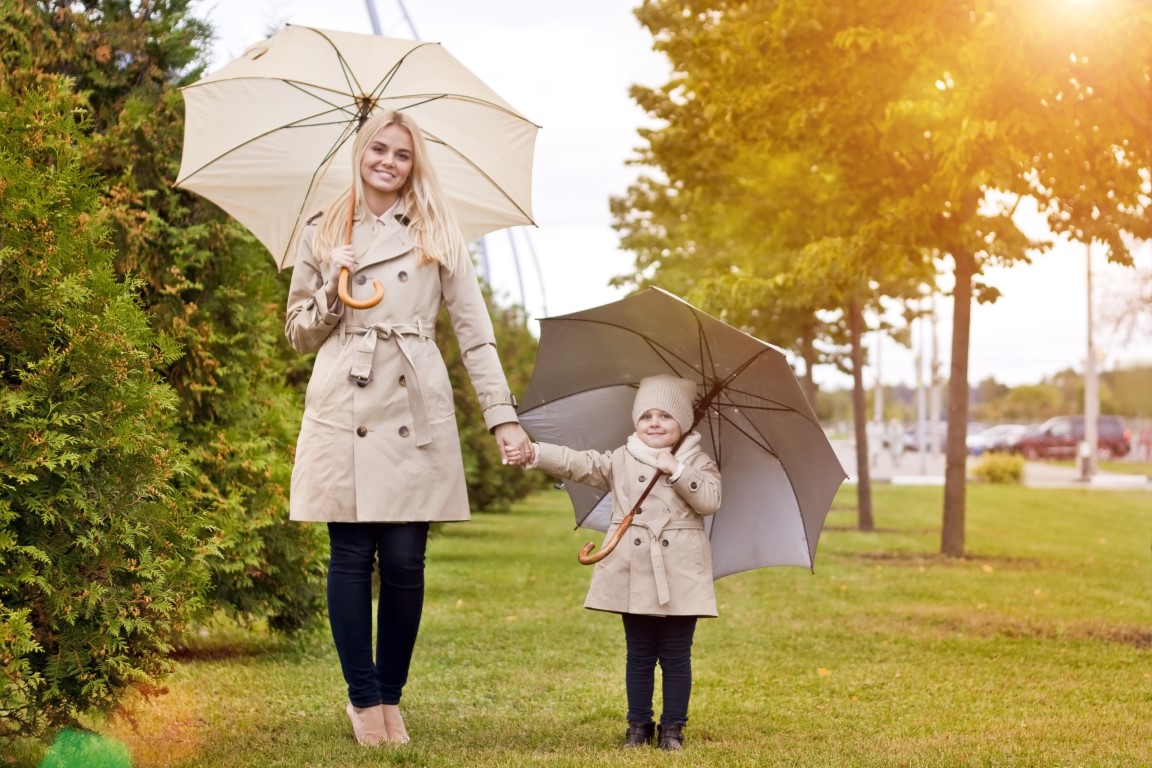 trench coat meme tenue mère fille