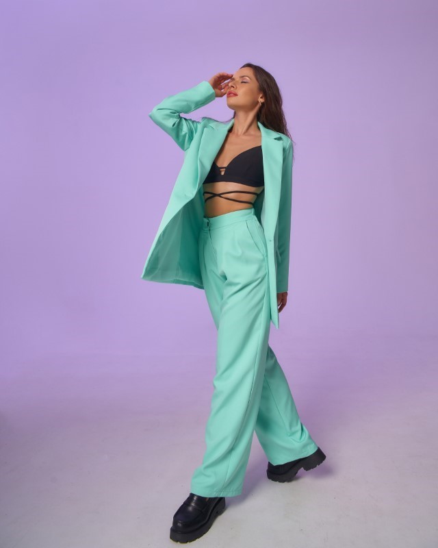 blazer vert menthe