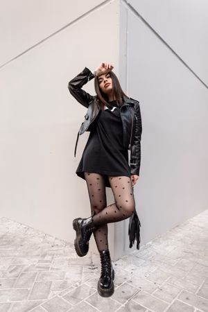 bottines style rock