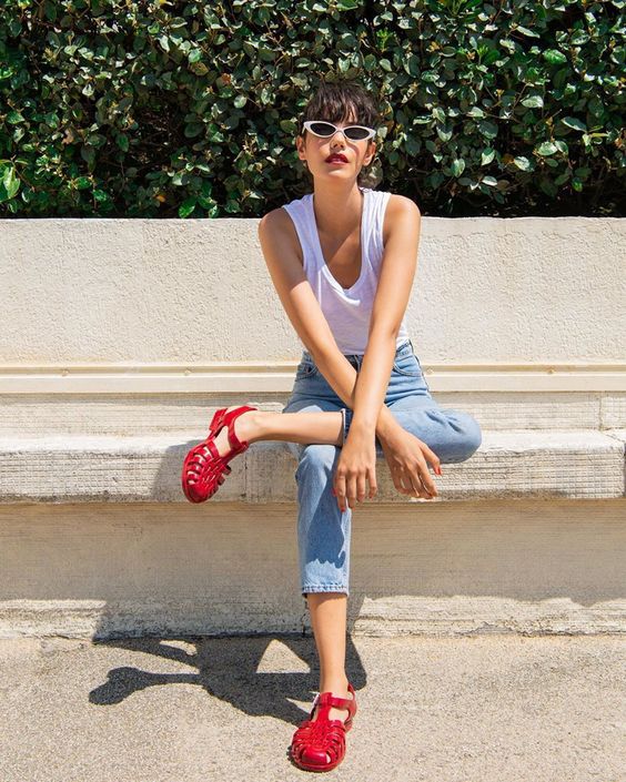 Méduse chaussures