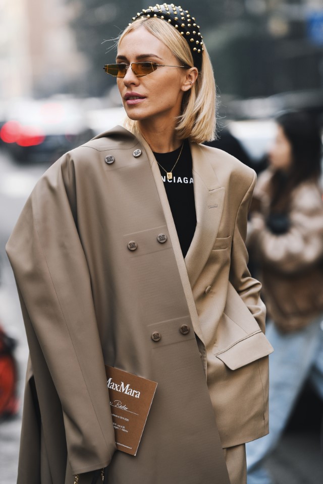 veste blazer femme oversize