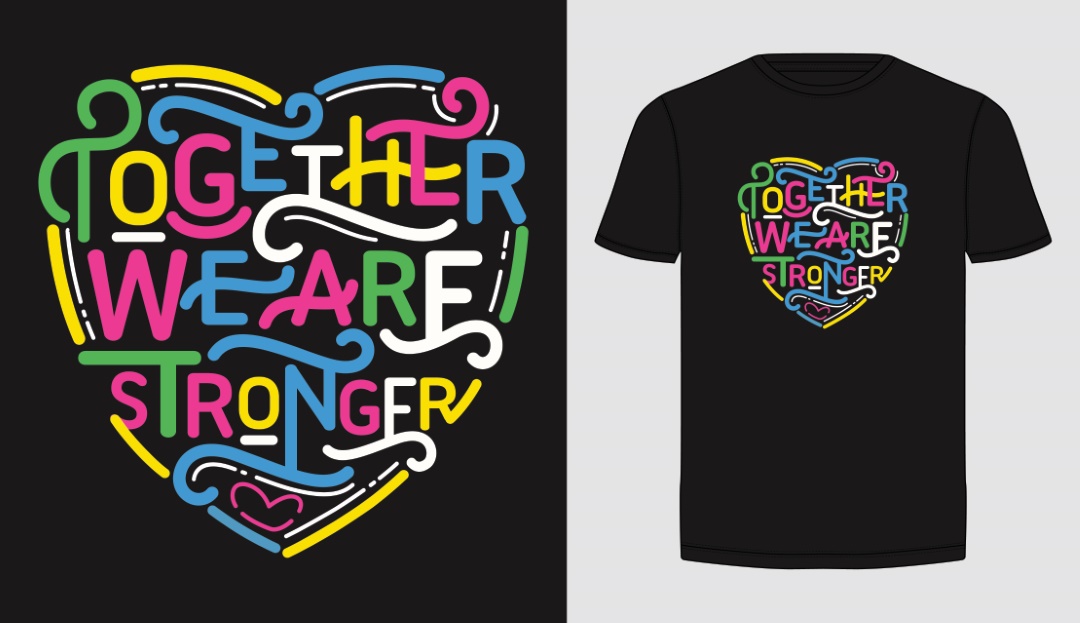 tshirt personnalisé message