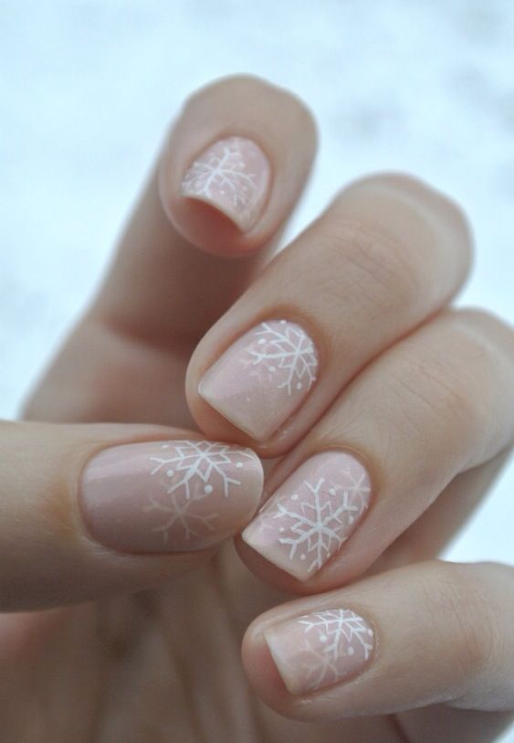 nail art flocon