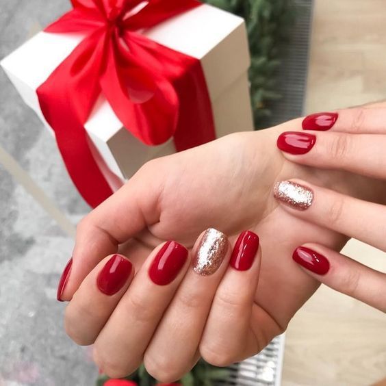 nail art pour Noël