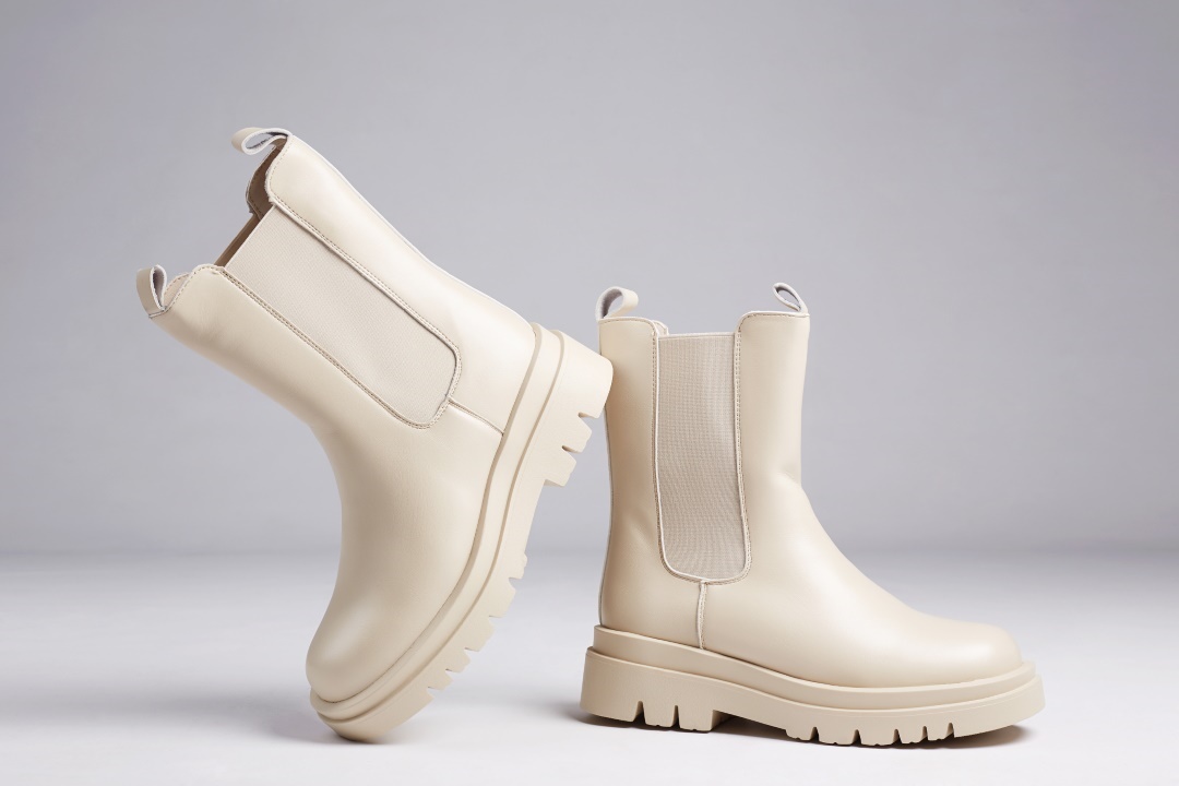 bottines femme blanches