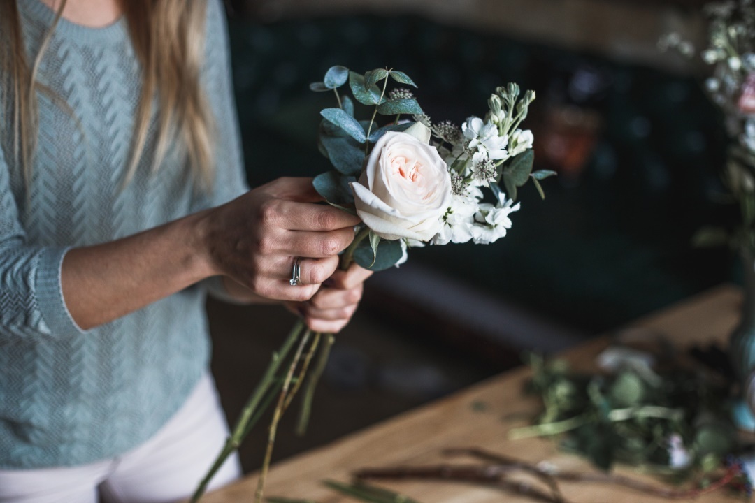 bouquet de fleurs blanches signification