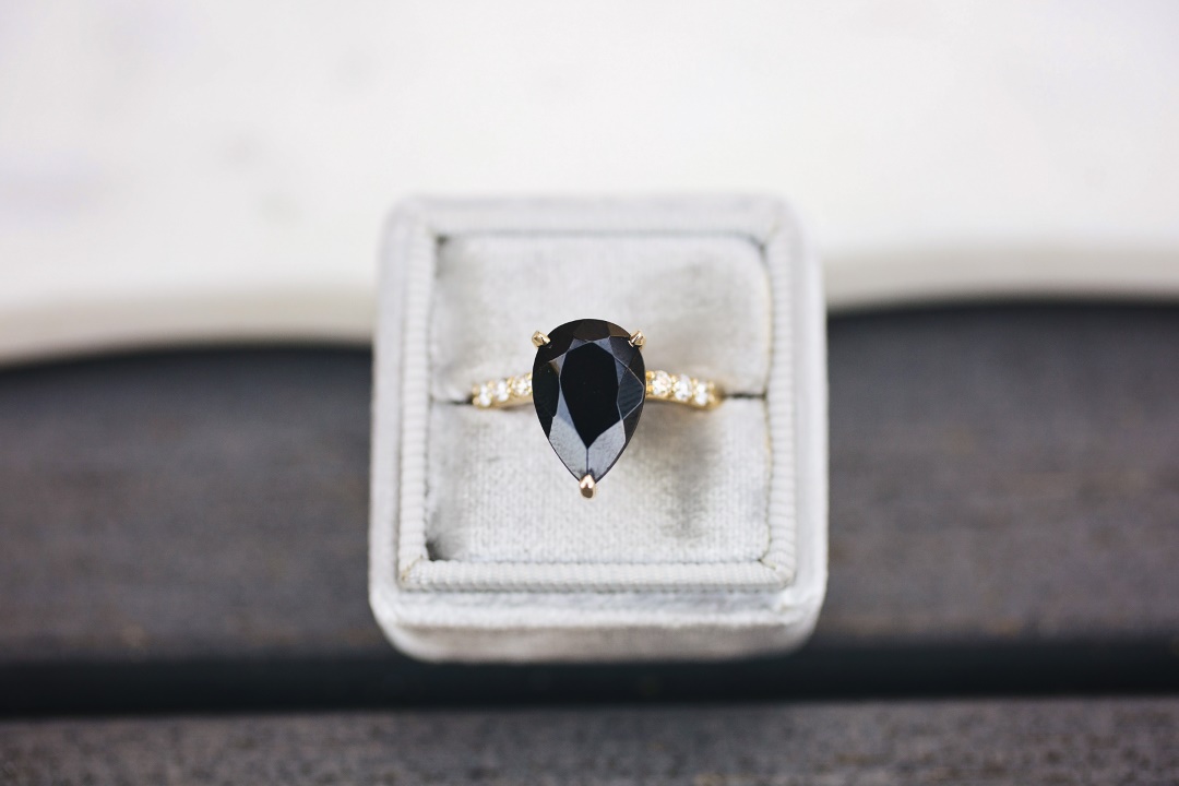 alliance diamant noir