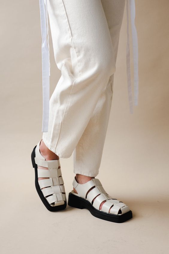 sandales fisherman femme