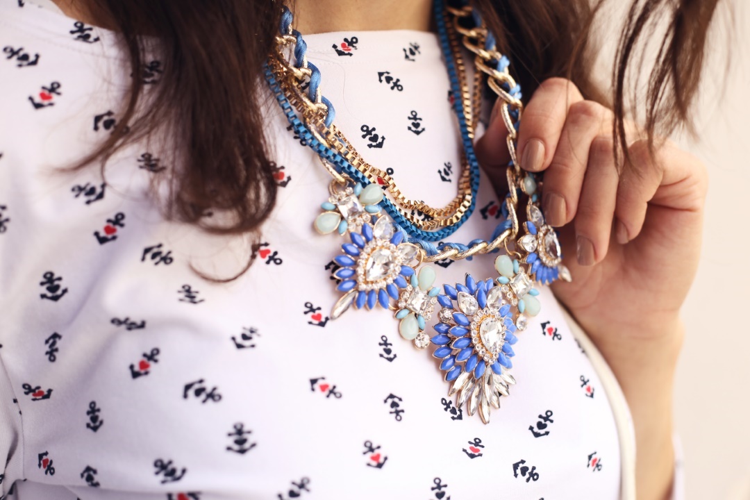 collier mariage robe invitée
