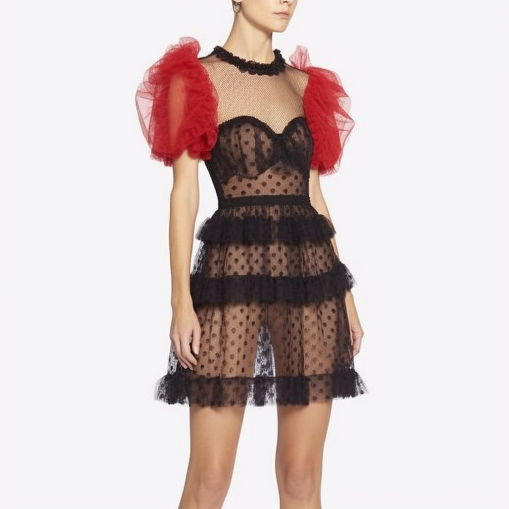 robe plumetis femme