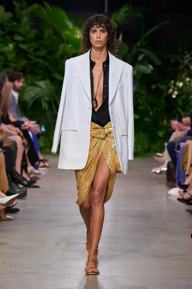 tendance de mode liquid gold