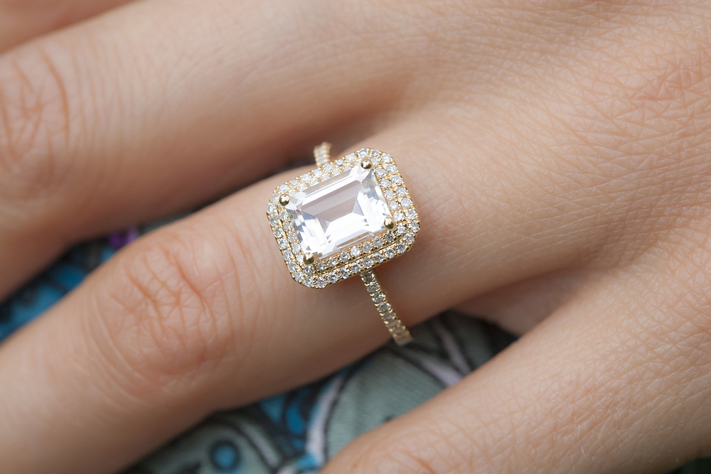 bague de fiançailles diamant