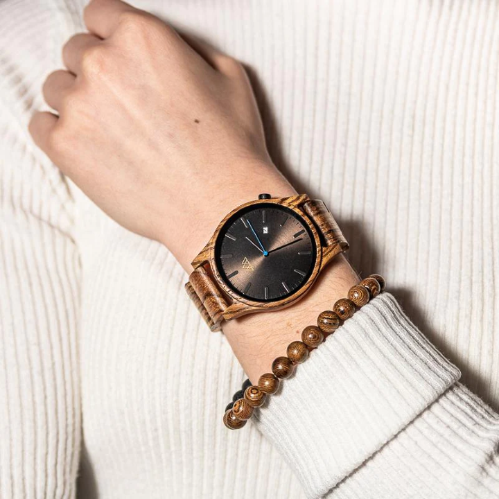 montre bois femme