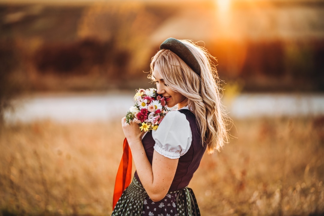 Dirndl costume traditionnel allemagne