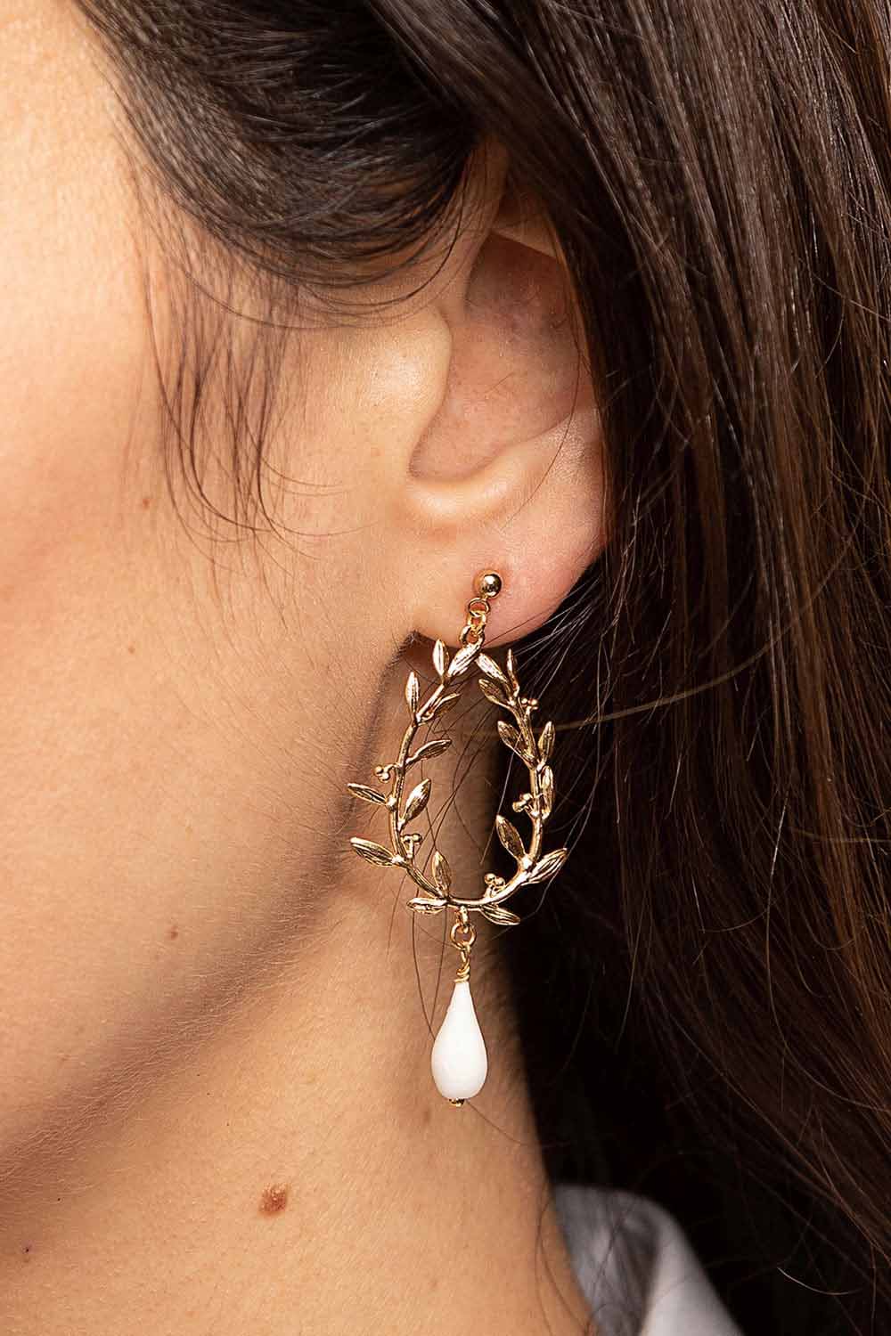 boucles d'oreilles mariage