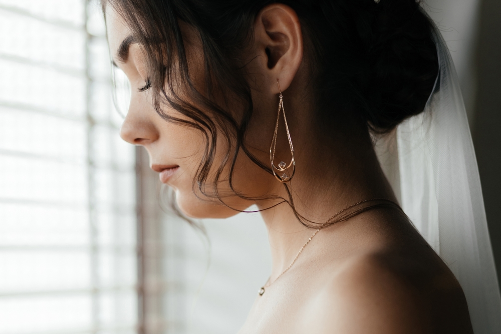 choisir boucles d'oreilles mariée