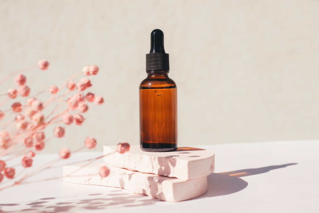 huile de beauté pour le visage hiver