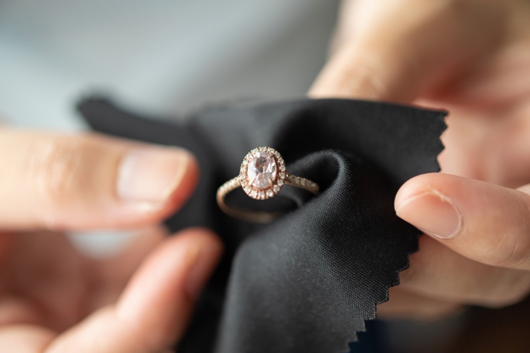alliance femme diamant vintage