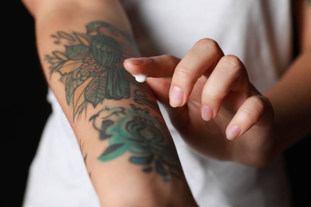 crème pour tatouage