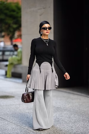 jupe avec pantalon femme