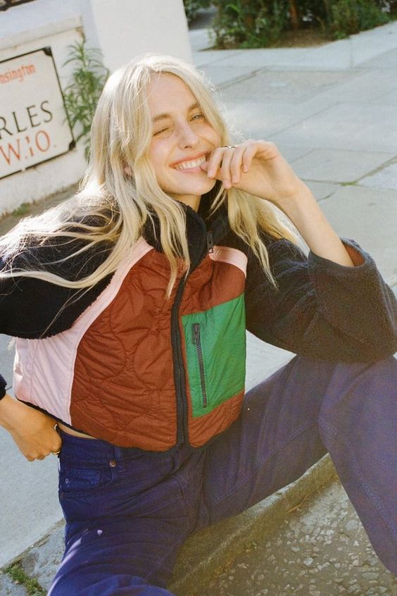 veste en polaire esprit teddy