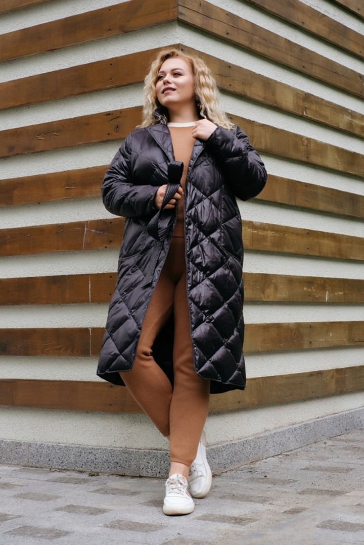 veste matelasséee femme grande taille
