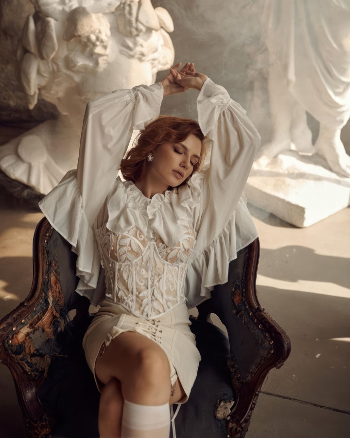 corset vintage style victorien