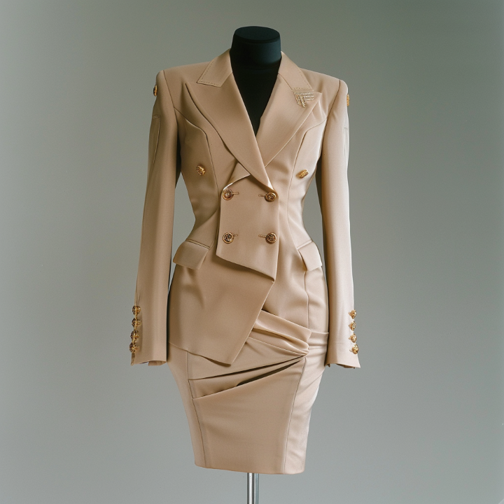 tailleur mugler 80s