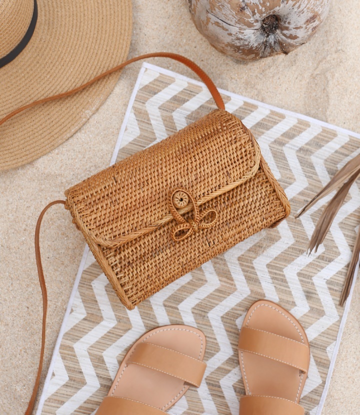 tendance sac raphia
